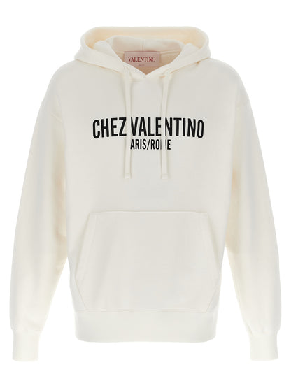 Valentino Garavani White Cotton Sweatshirt