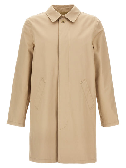 A.P.C. Beige Cotton Coat