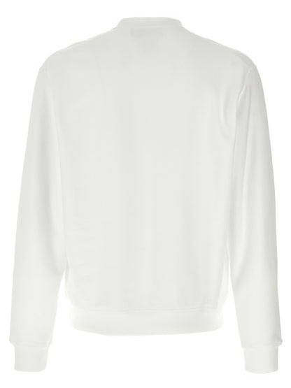 Dsquared² White Cotton Sweatshirt
