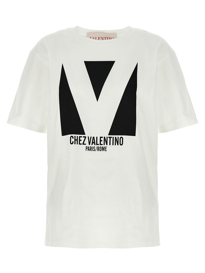 Valentino Garavani White Cotton T-Shirt