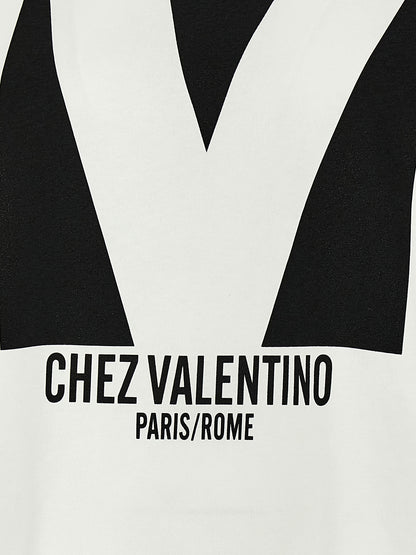 Valentino Garavani White Cotton T-Shirt