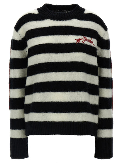 Marc Jacobs Bicolor Wool Cardigan
