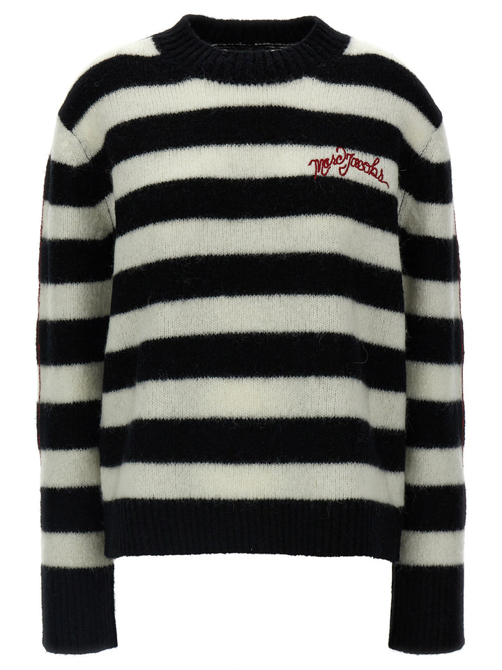 Marc Jacobs Bicolor Wool Cardigan