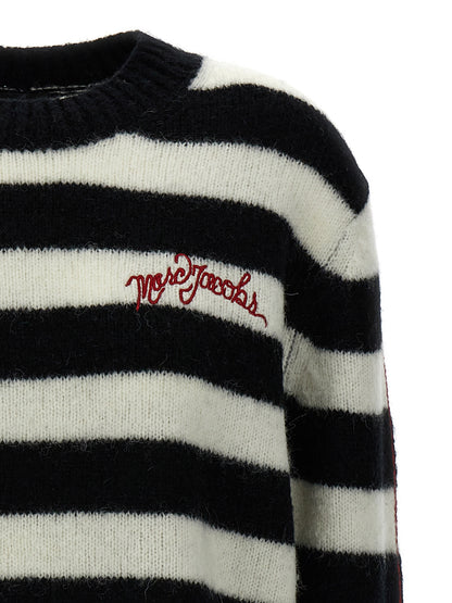 Marc Jacobs Bicolor Wool Cardigan