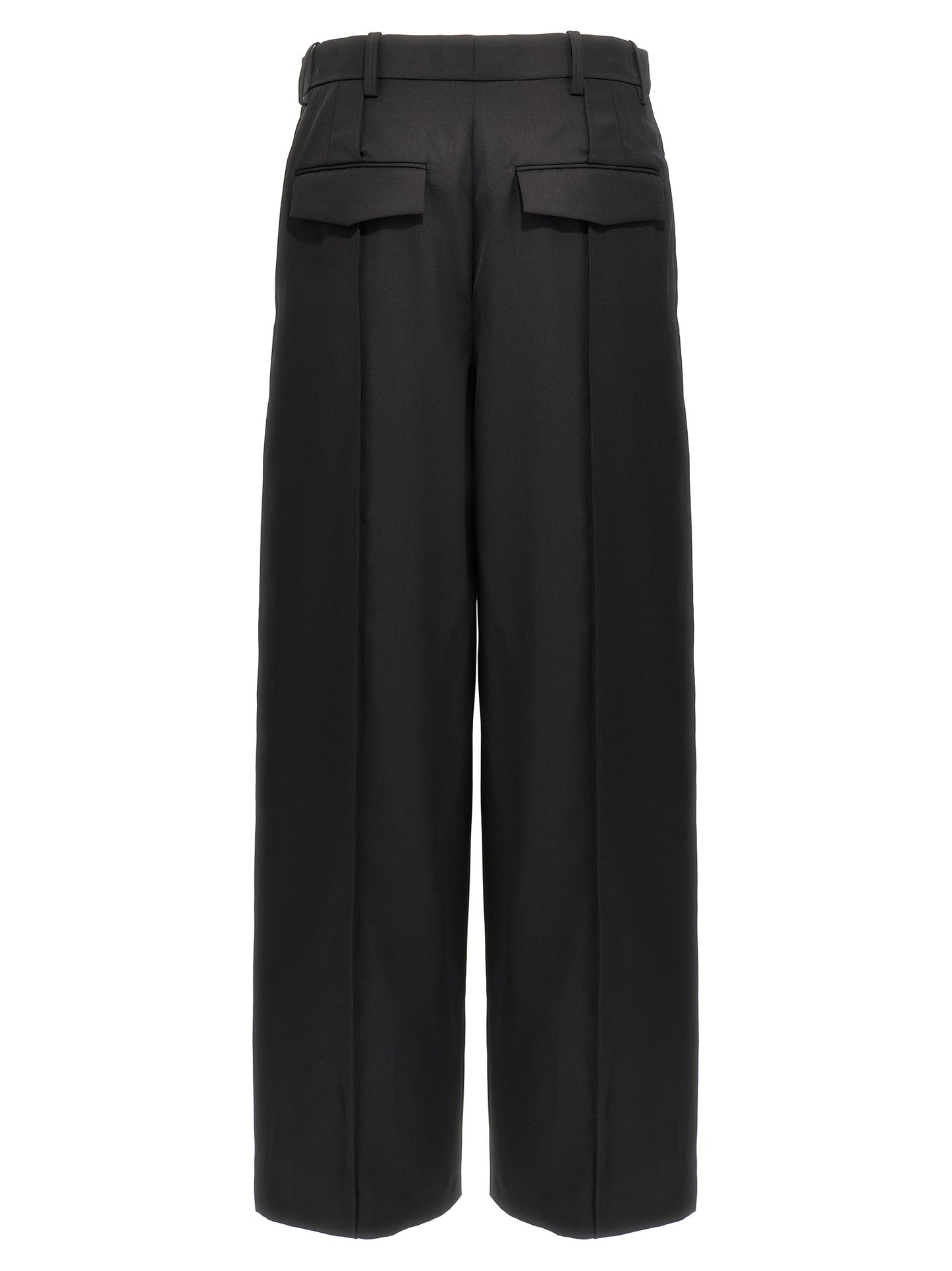 Wardrobe.Nyc Black Wool Casual Pants