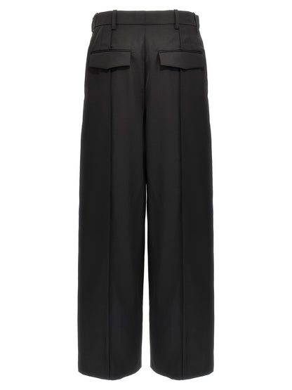 Wardrobe.Nyc Black Wool Casual Pants
