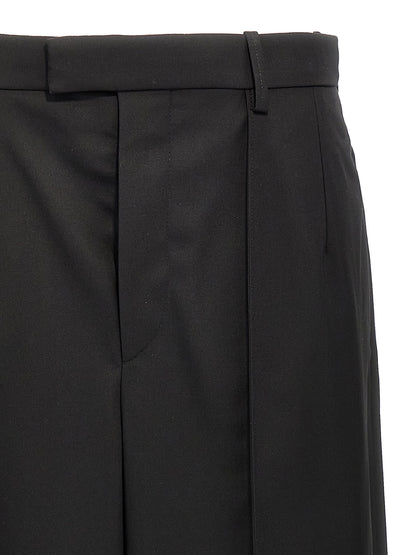 Wardrobe.Nyc Black Wool Casual Pants