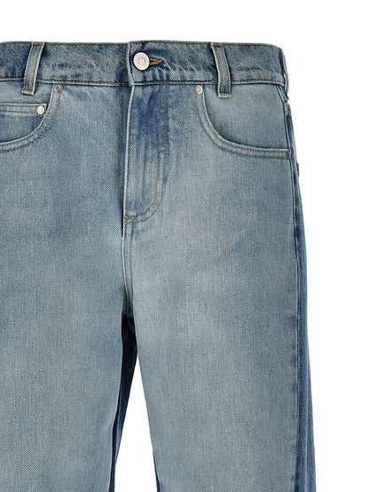Stella McCartney Blue Cotton Jeans Denim
