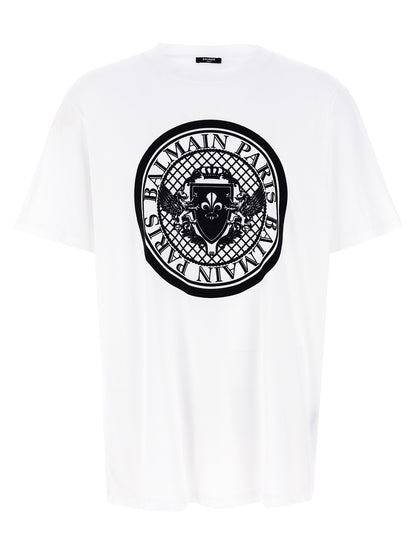Balmain Bicolor Organic Cotton T-Shirt