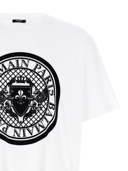 Balmain Bicolor Organic Cotton T-Shirt