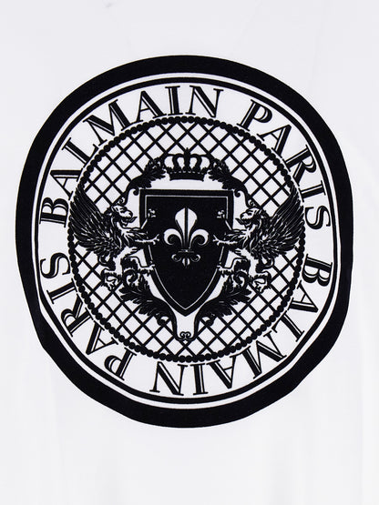 Balmain Bicolor Organic Cotton T-Shirt