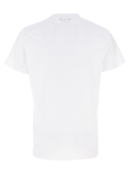 Balmain White Organic Cotton T-Shirt