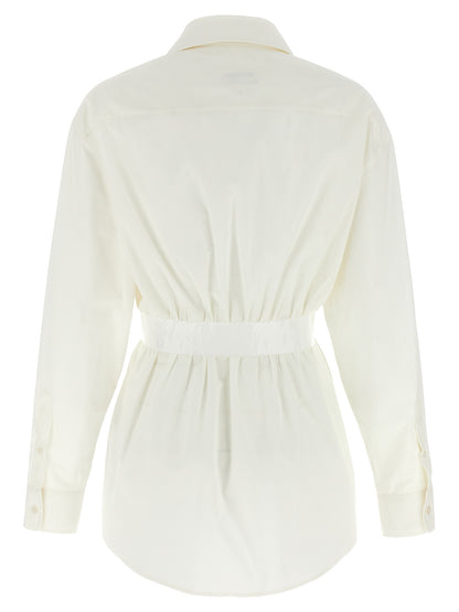 MM6 Maison Margiela White Cotton Blouse