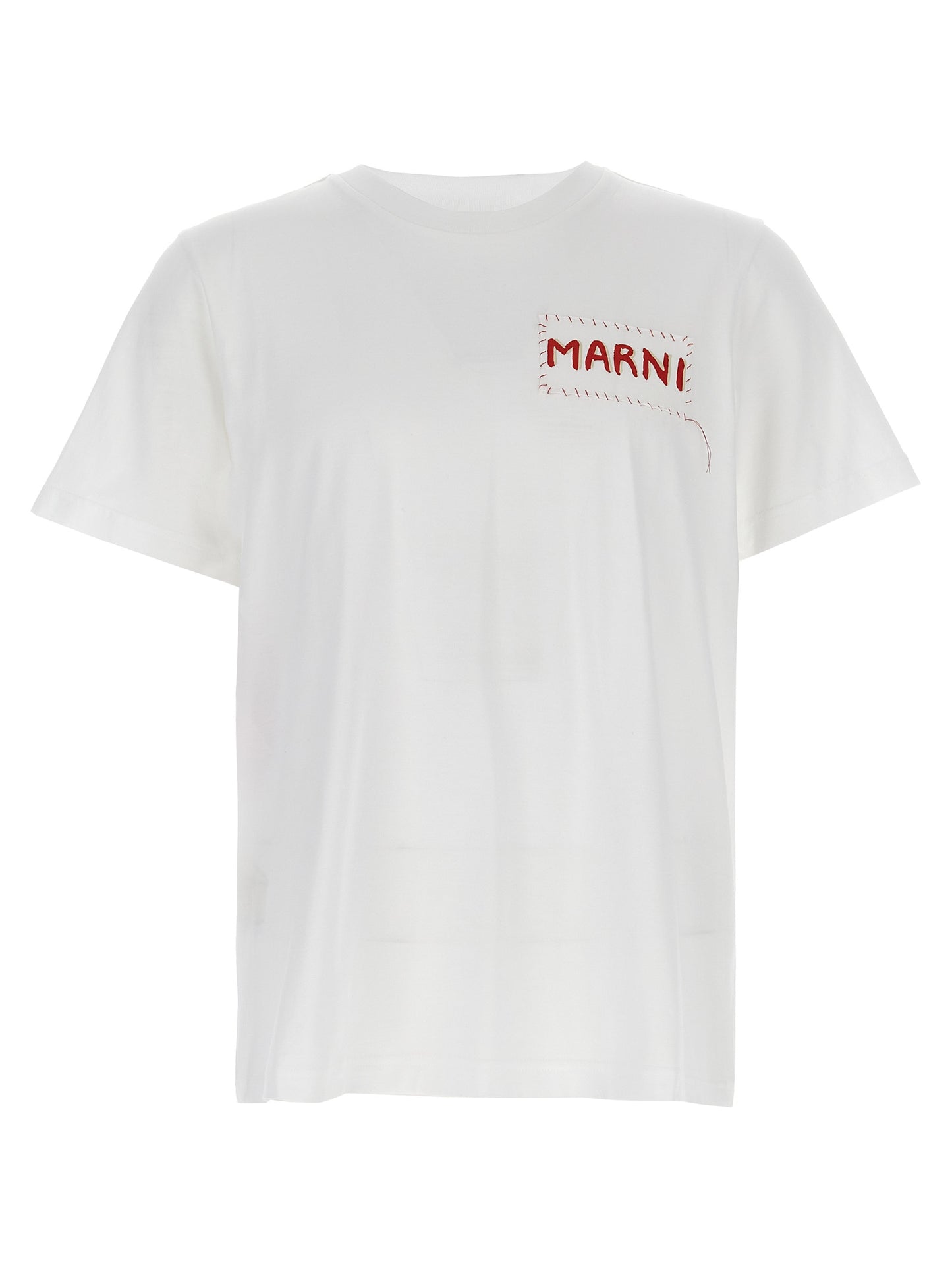 Marni White Cotton T-Shirt