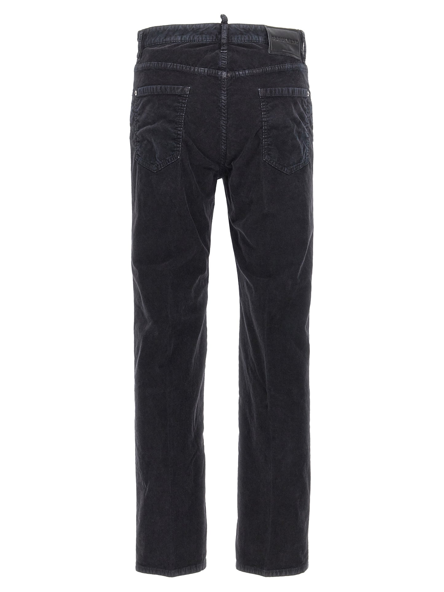 Dsquared² Blue Cotton Casual Pants