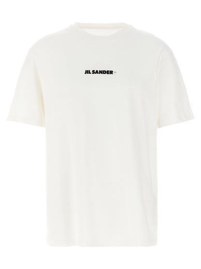 Jil Sander White Cotton T-Shirt