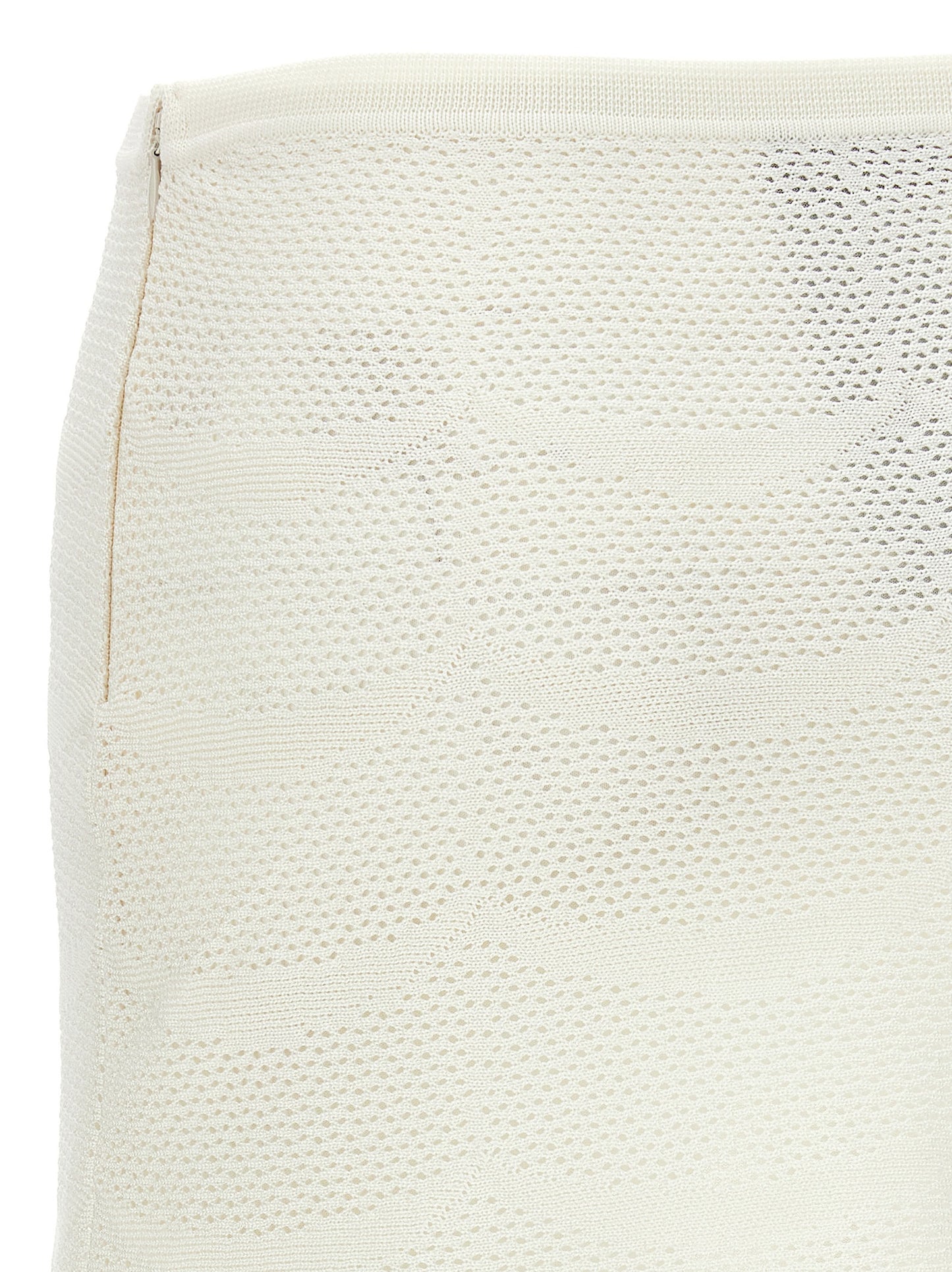 Tom Ford White Cotton Long Skirt