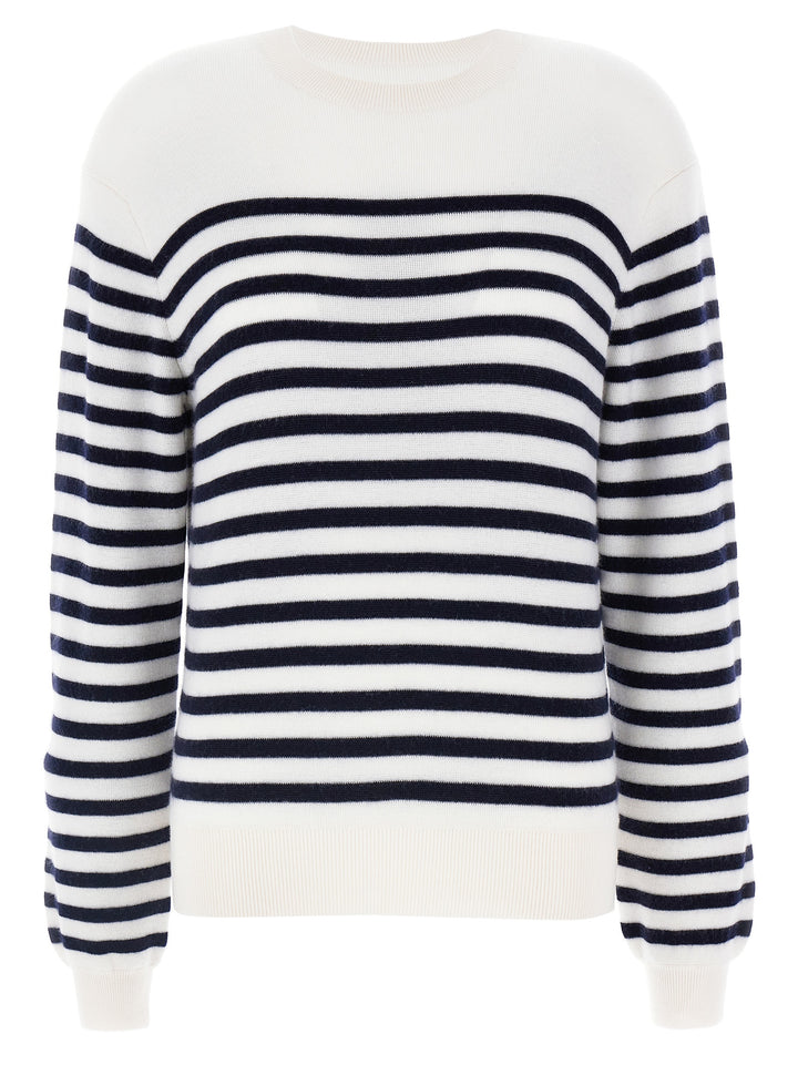 Khaite Bicolor Cashmere Cardigan