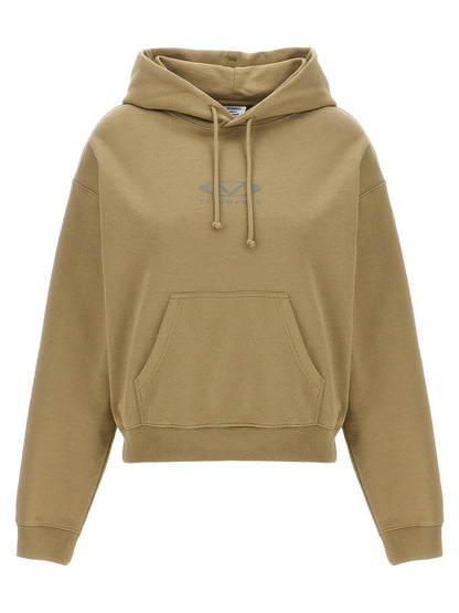 Vetements Beige Cotton Hoodie