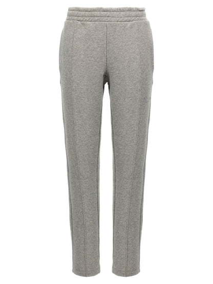 The Attico Gray Cotton Joggers (Workout Pants)
