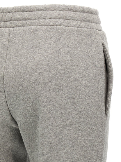The Attico Gray Cotton Joggers (Workout Pants)