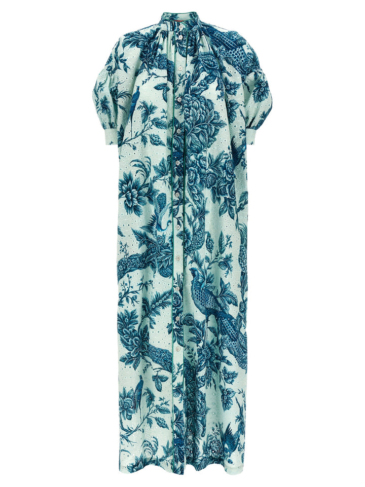 F.R.S. - FOR RESTLESS SLEEPERS Multicolor Cotton Long Dress