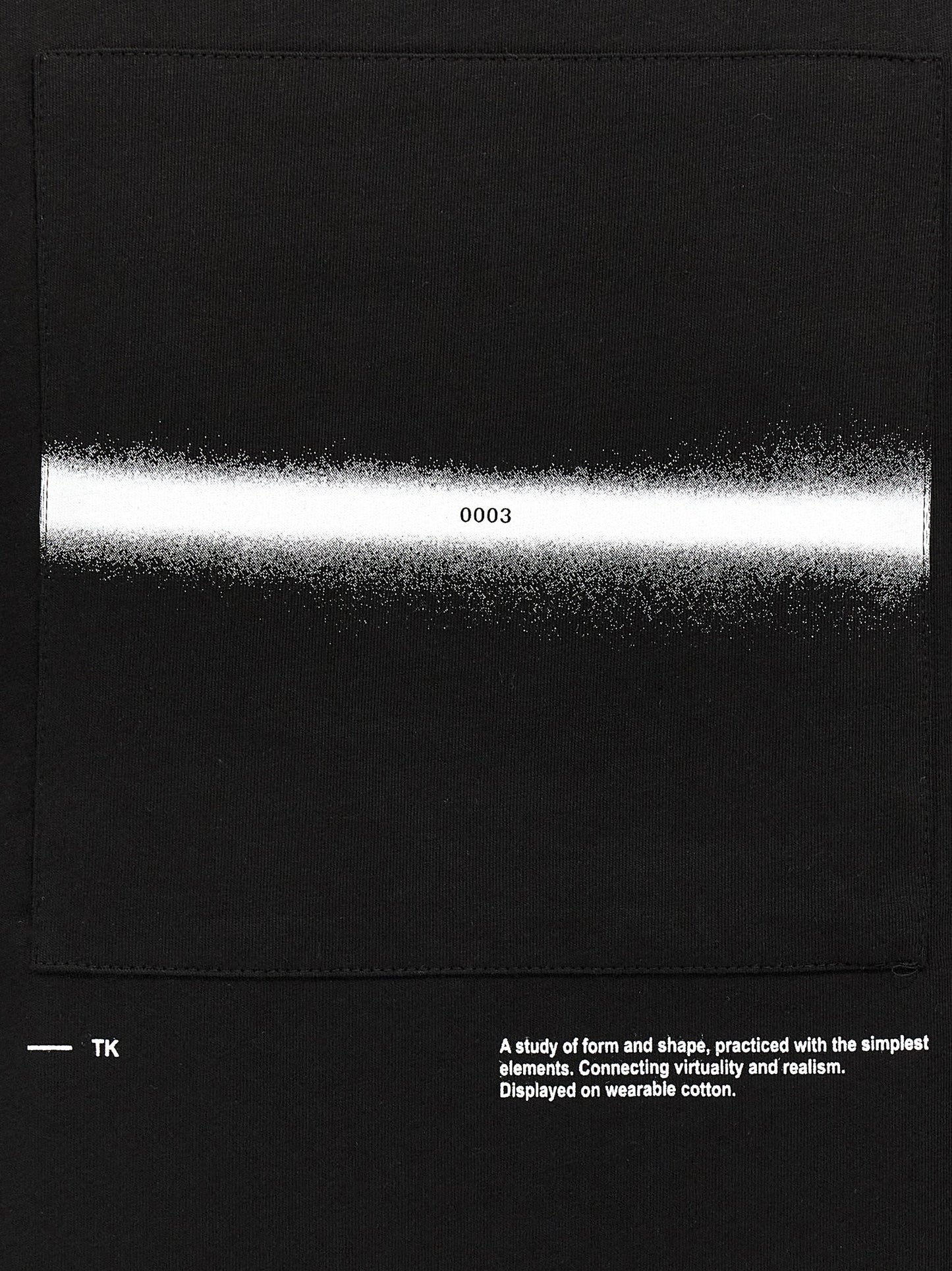 Thom Krom Black Cotton T-Shirt