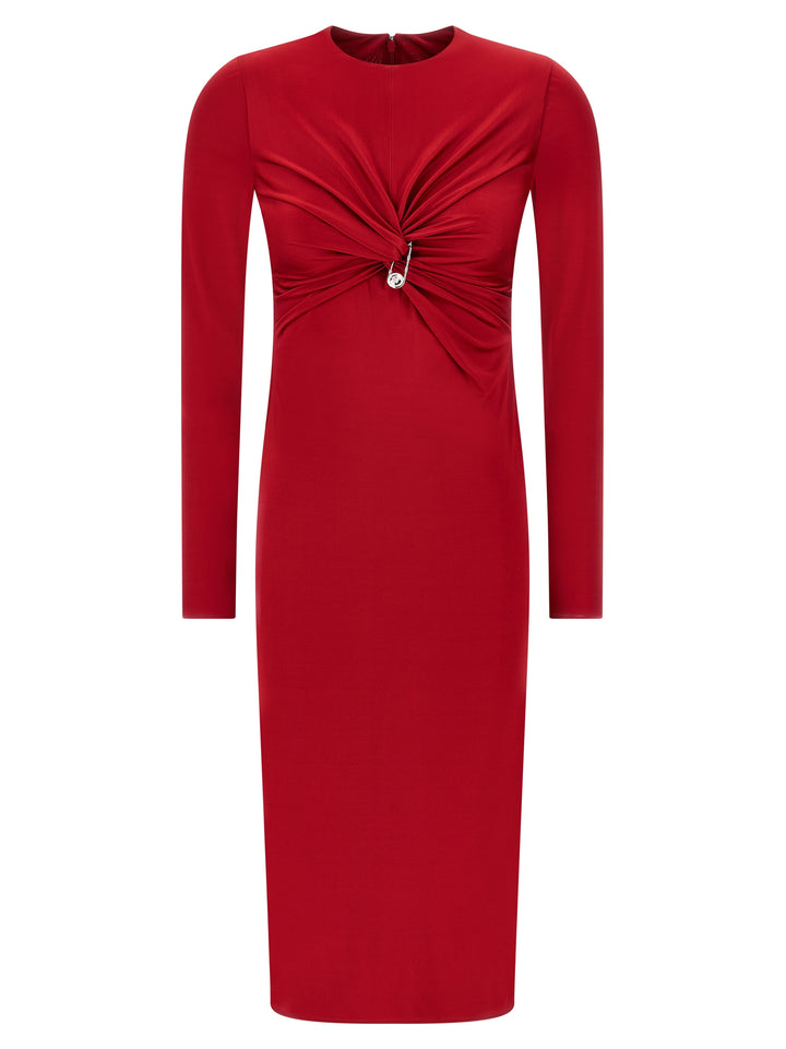 Versace Multicolor Viscose Midi Dress