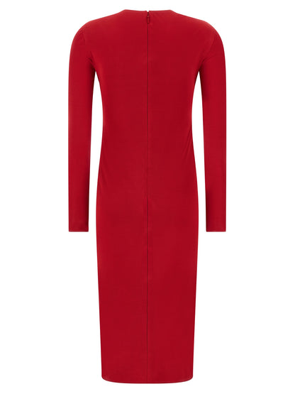 Versace Multicolor Viscose Midi Dress
