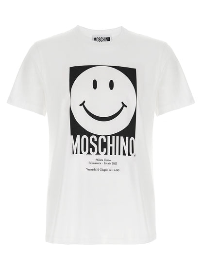 Moschino White Cotton T-Shirt