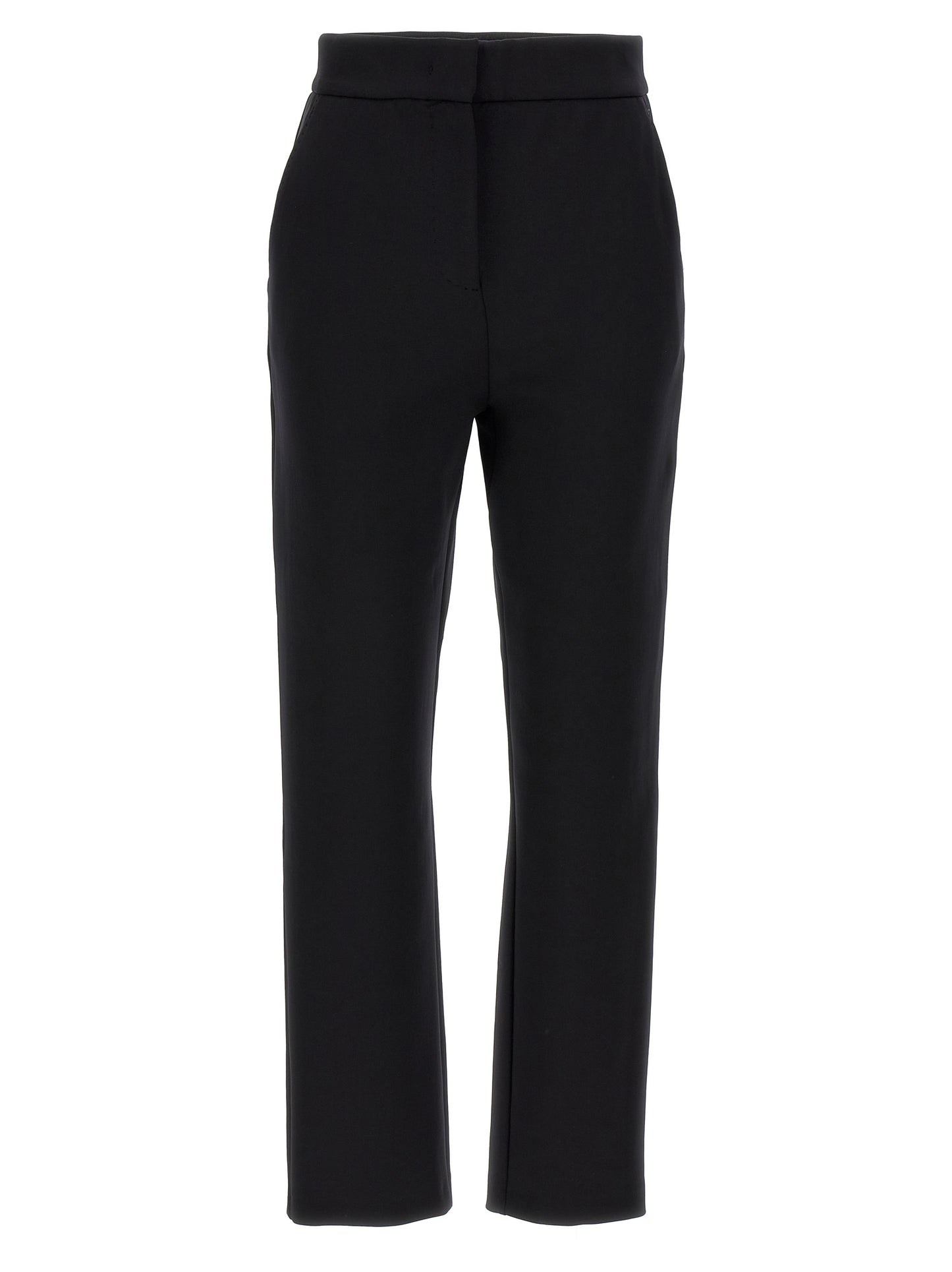 Max Mara Black Polyamide Casual Pants