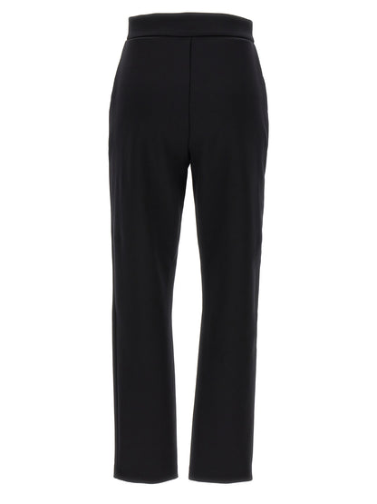 Max Mara Black Polyamide Casual Pants