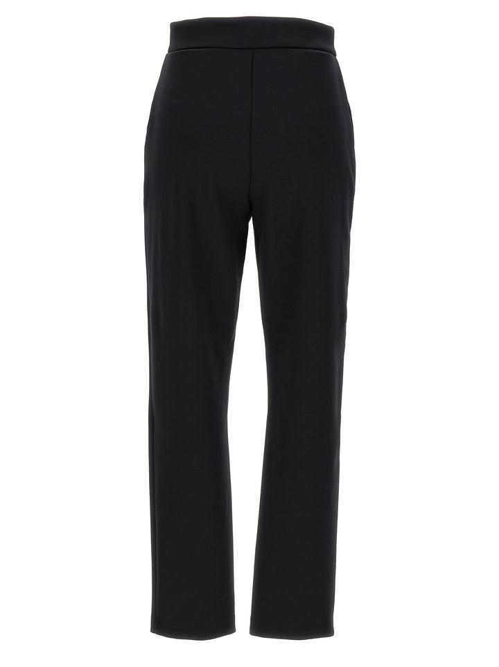 Max Mara Black Polyamide Casual Pants
