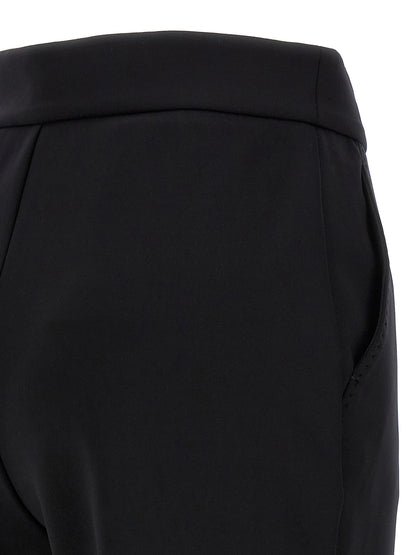 Max Mara Black Polyamide Casual Pants