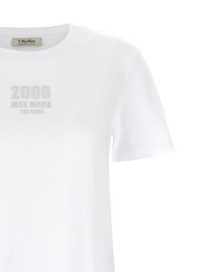 'S Max Mara White Cotton T-Shirt