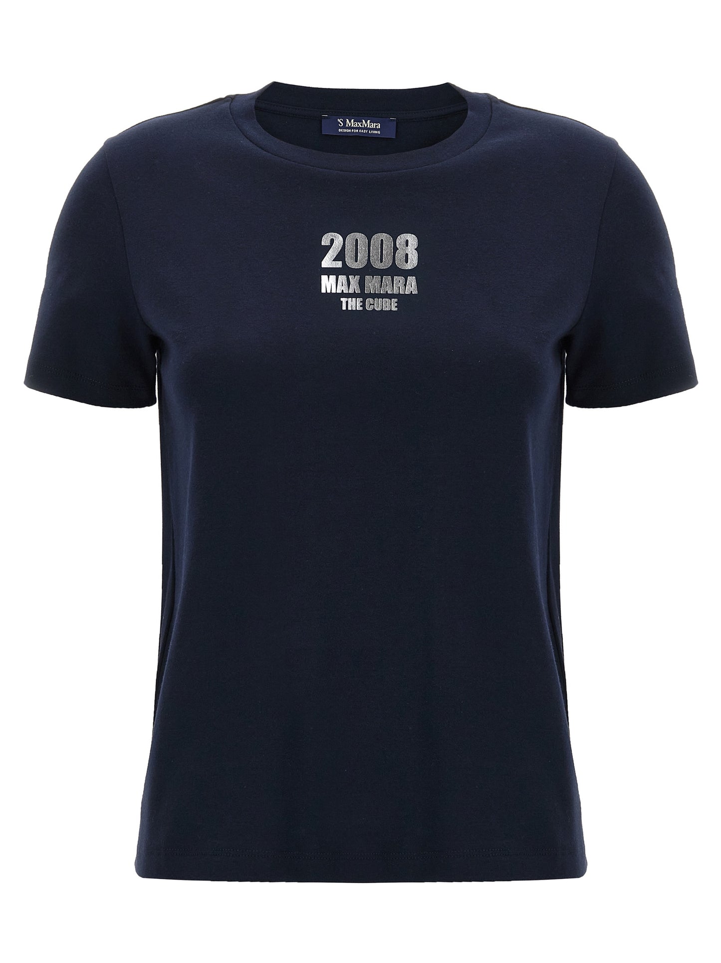 'S Max Mara Blue Cotton T-Shirt