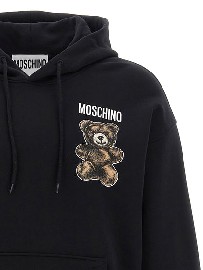 Moschino Black Cotton Sweatshirt