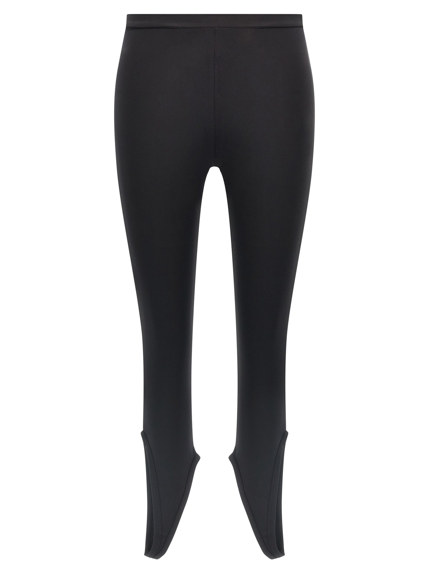 Courrèges Black Polyamide Leggings