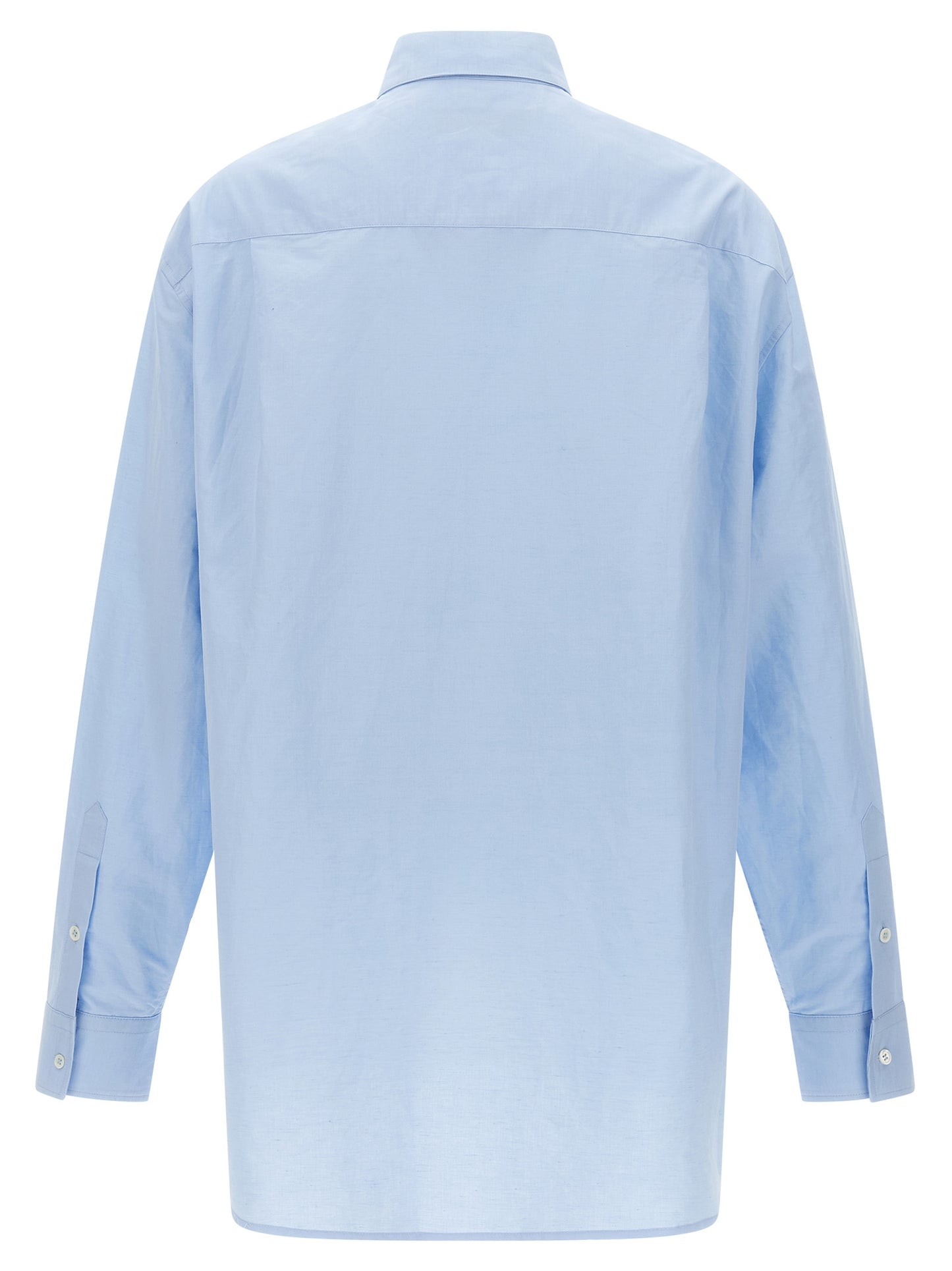 J.W.Anderson Blue Linen Blouse