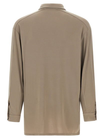 Magliano Gray Polyester Blouse