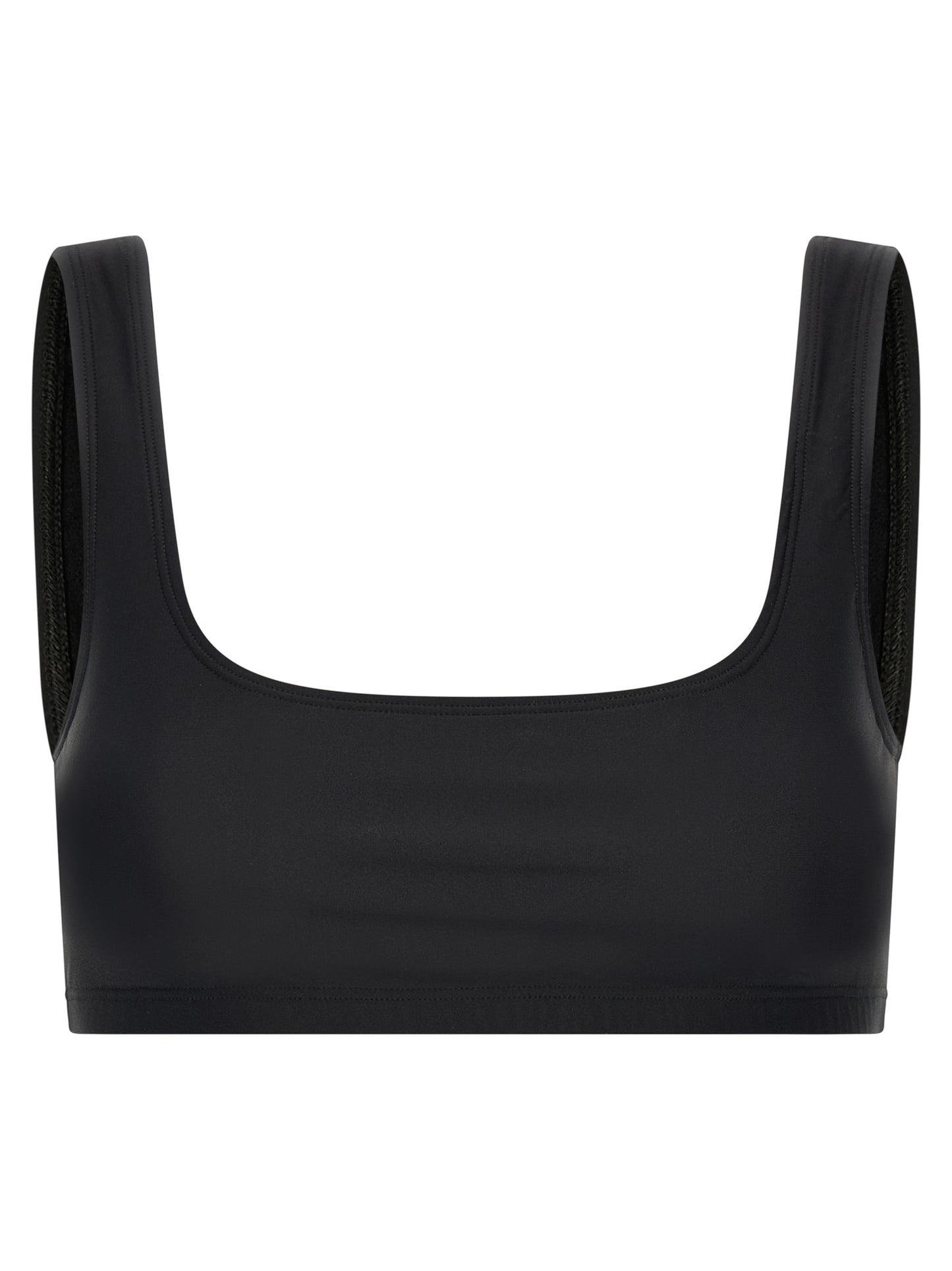 The Andamane Black Polyamide Tank Tops