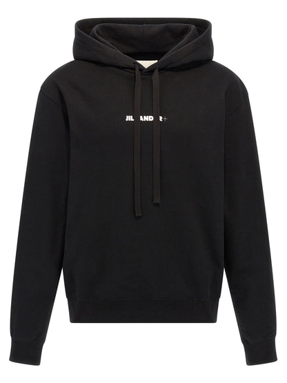 Jil Sander Black Cotton Sweatshirt