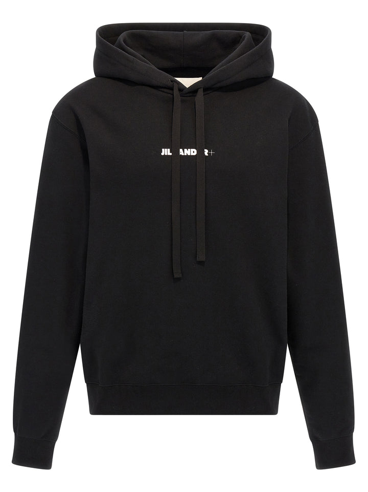 Jil Sander Black Cotton Sweatshirt