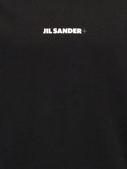 Jil Sander Black Cotton Sweatshirt