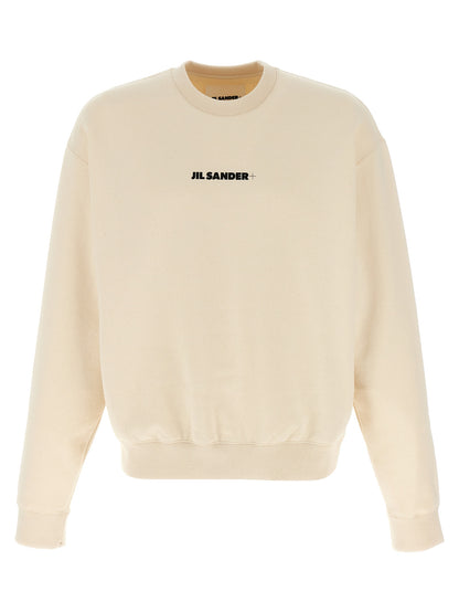 Jil Sander Beige Cotton Sweatshirt