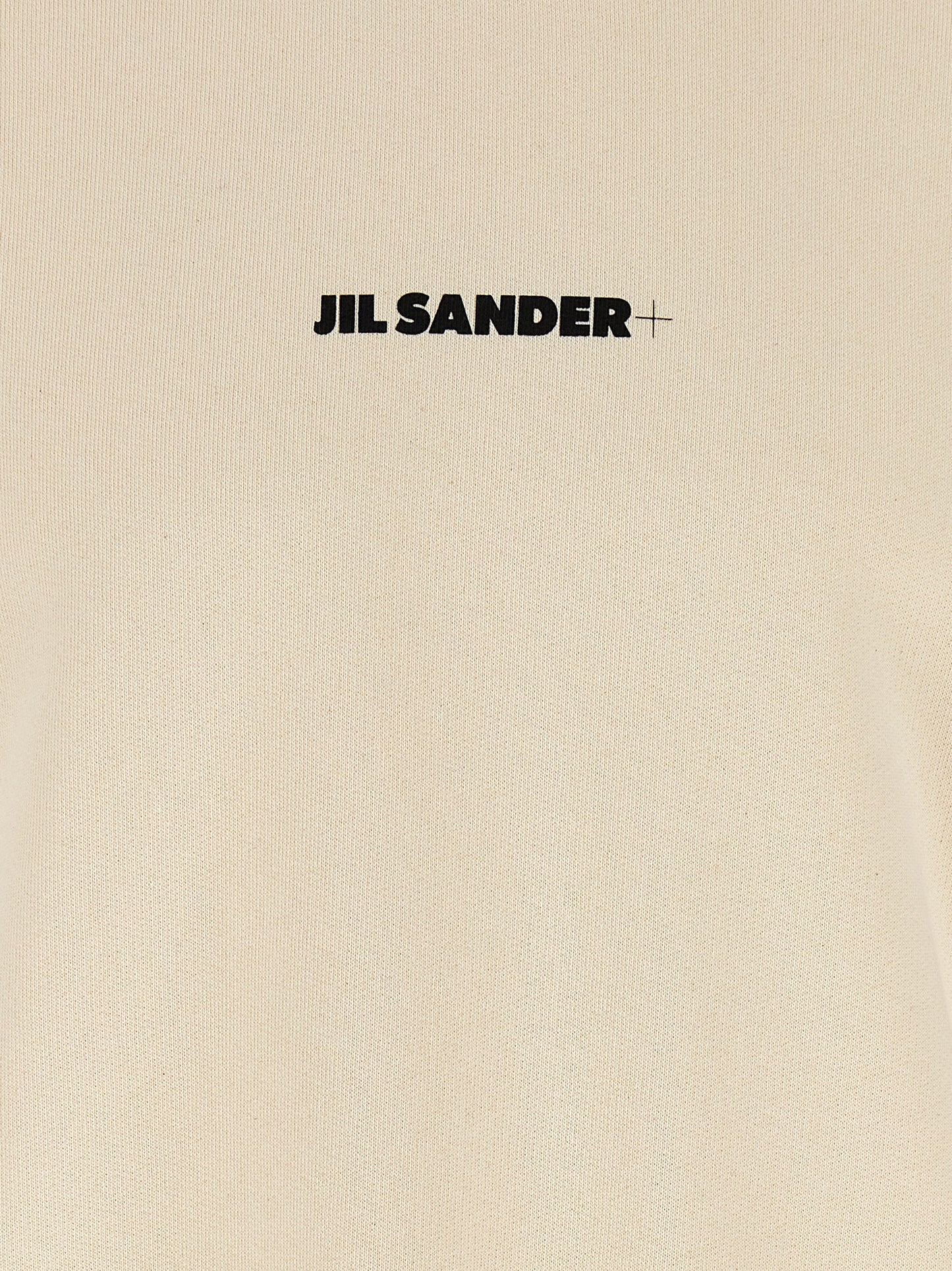 Jil Sander Beige Cotton Sweatshirt