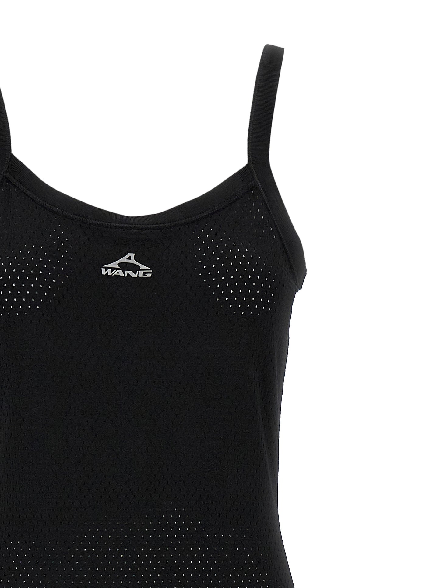 T BY ALEXANDER WANG Black Viscose Midi Dress