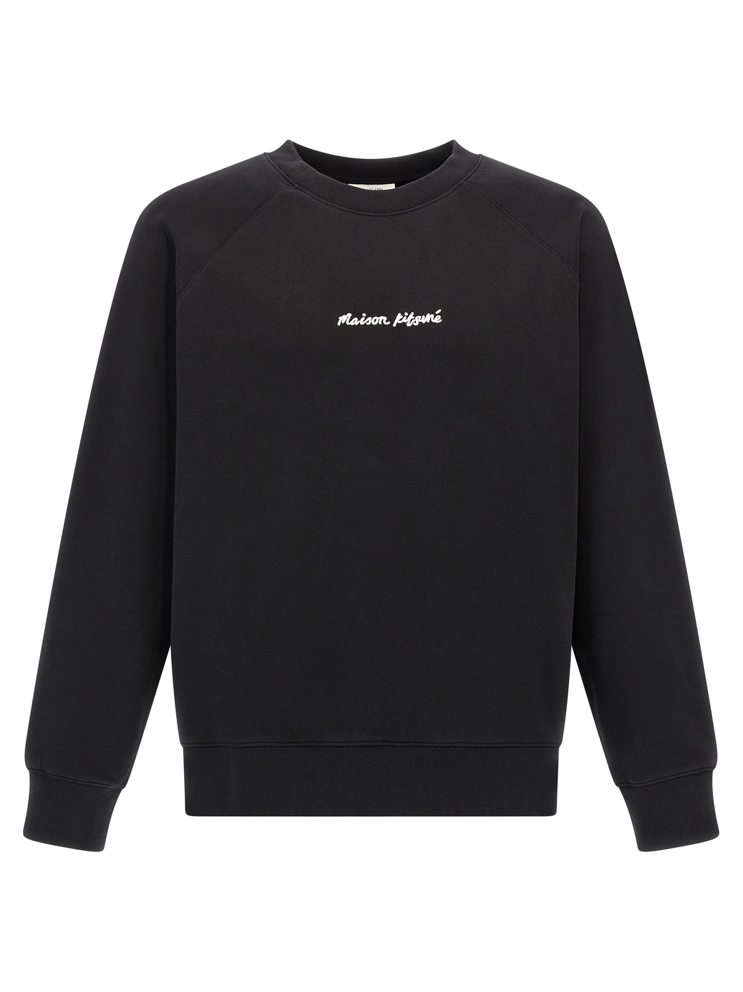Maison Kitsuné Black Cotton Sweatshirt