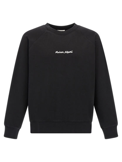Maison Kitsuné Black Cotton Sweatshirt
