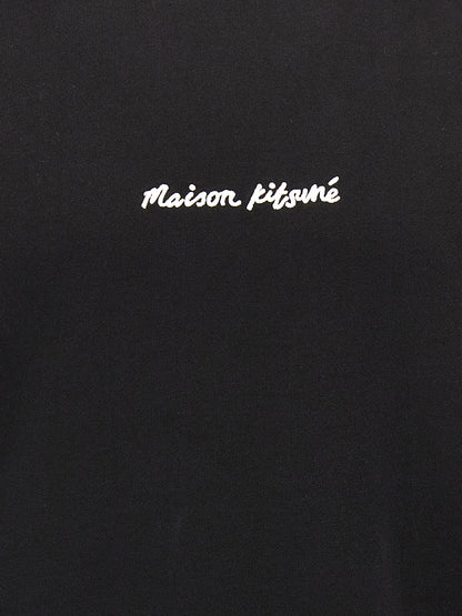 Maison Kitsuné Black Cotton Sweatshirt